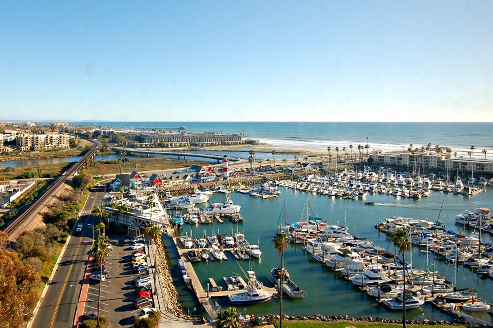 Oceanside, California Harbor Area